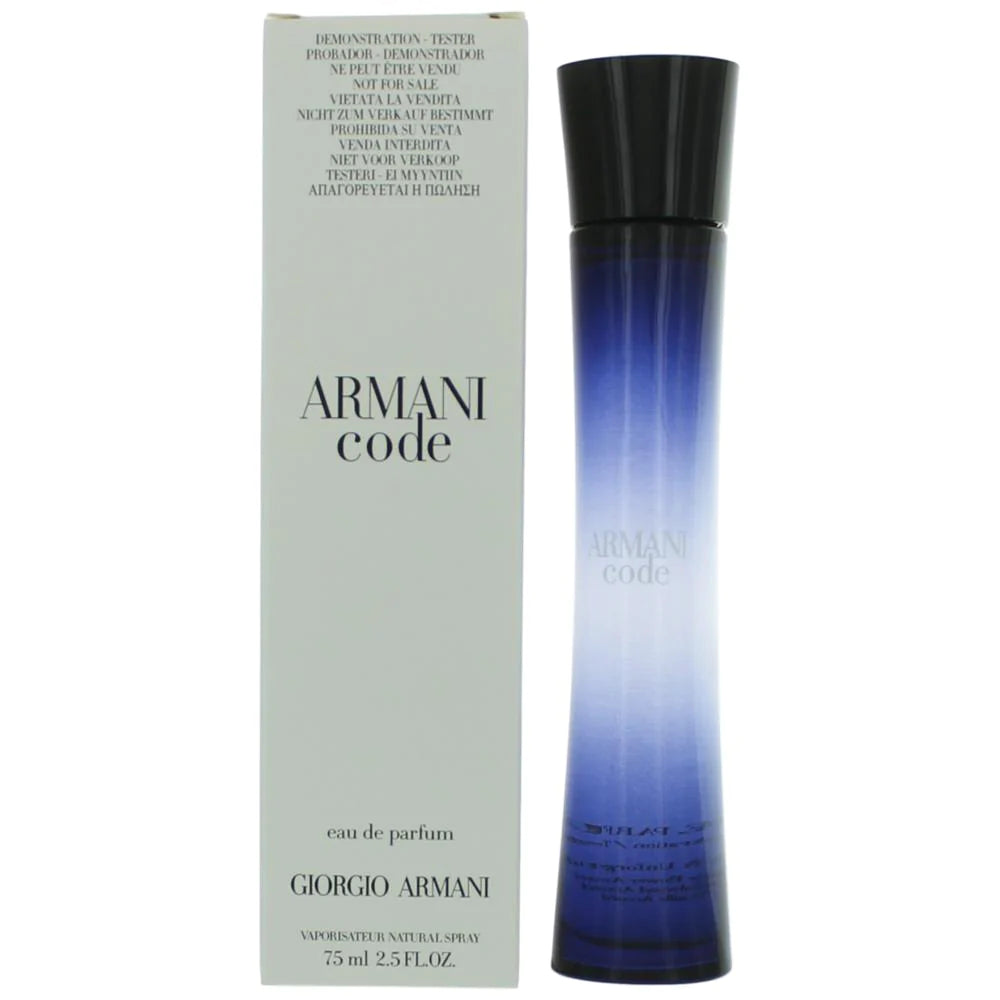 Tester online armani code
