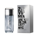 Carolina Herrera 212 VIP men fragrance bottle and packaging, showcasing fresh spicy notes and luxury allure.