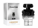 Paco Rabanne Phantom Elixir fragrance in a stylish robot-shaped bottle and sleek packaging.