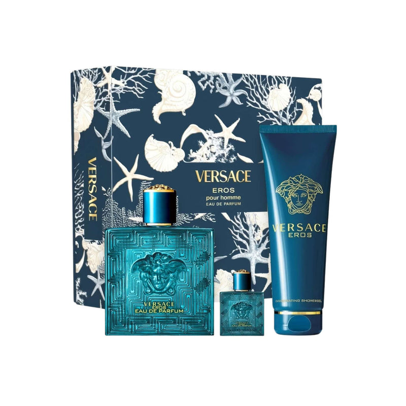 Versace Eros Eau de Parfum 3-Piece Gift Set