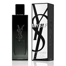 Yves Saint Laurent Myself Eau de Parfum bottle and packaging, showcasing earthy and woody fragrance notes.