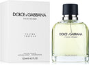 Dolce & Gabbana Pour Homme Eau de Toilette in tester box, 125ml, featuring a refined, spicy amber fragrance.
