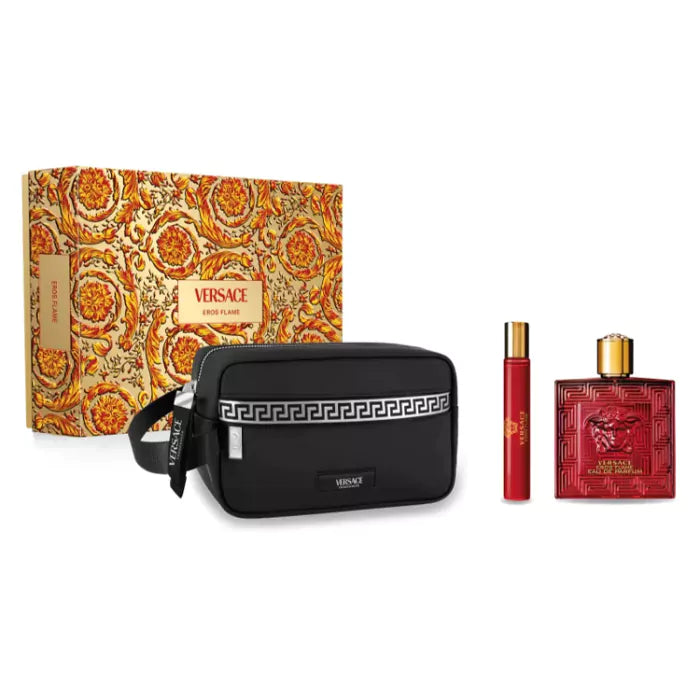 Eros Flame Eau de Parfum 3-Piece Set