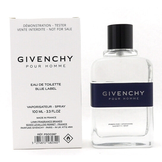 Givenchy Pour Homme Blue Label Eau de Toilette ( New in Tester Box )