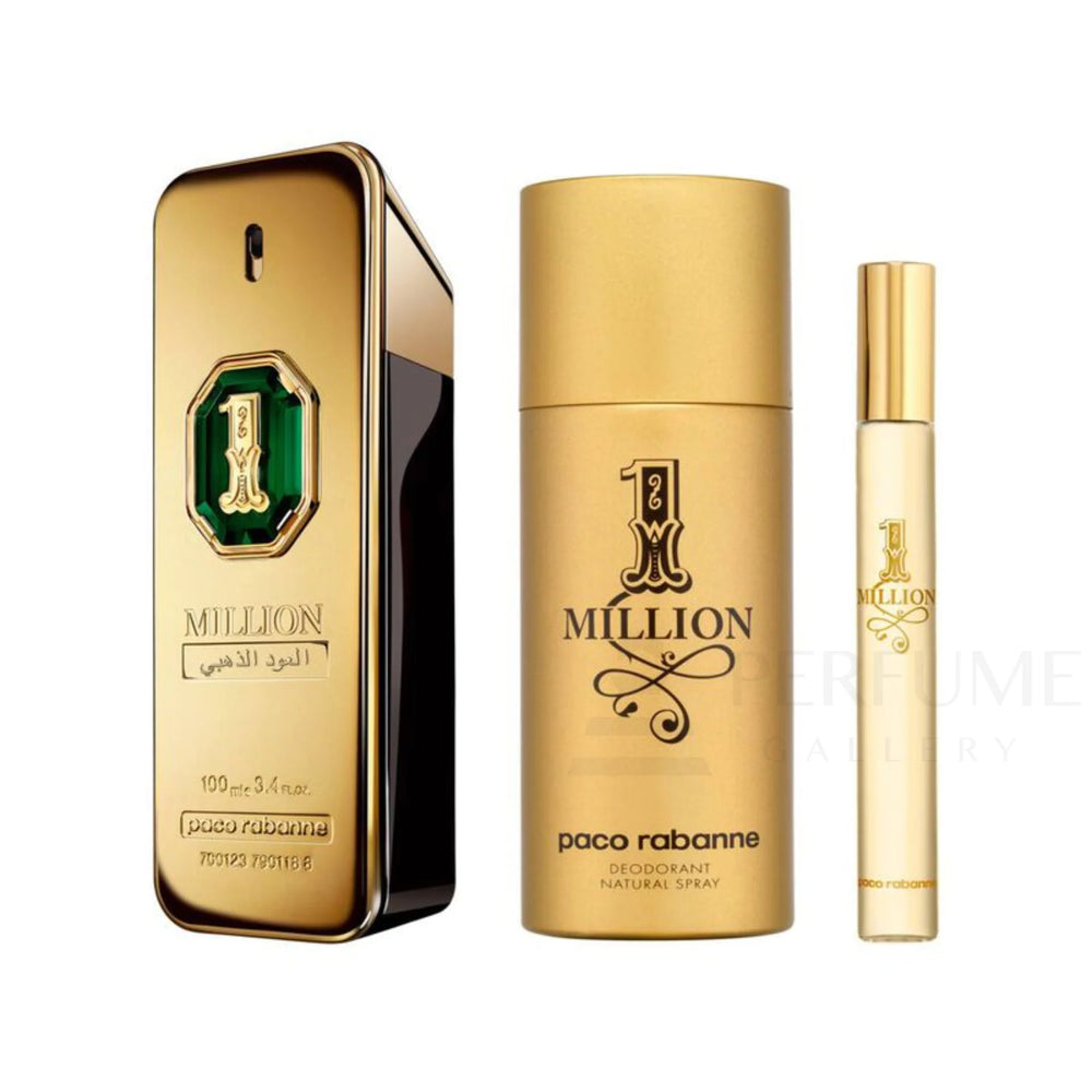 Paco Rabanne One Million Golden Oud Intense 3-Piece Set