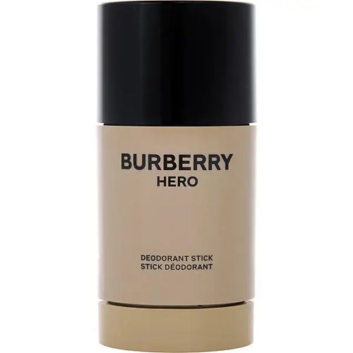 Burberry Hero Deodorant Stick, woody aromatic fragrance, featuring bergamot, cedarwood, black pepper, and juniper notes.