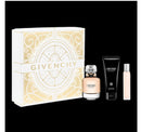 Givenchy L'Interdit perfume set includes 80ml Eau de Parfum, 75ml Body Milk, and 12.5ml Travel Spray.