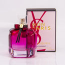 YSL Mon Paris Intensement perfume bottle with box, showcasing a floral fruity fragrance in a modern design.